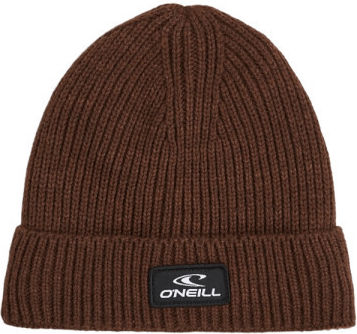 Beanie Unisex Fleece Σκούφος Πλεκτός σε Καφέ χρώμα