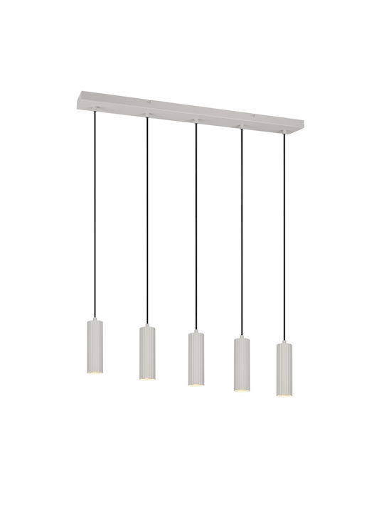Trio Lighting Soka Lustră Gri
