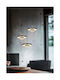 Trio Lighting Keaton Κρεμαστό Φωτιστικό Μαύρο