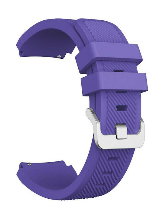 Twill Texture Silicone Strap Realme Watch S Oem Purple