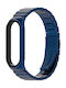 Metal Stainless Steel New Design Xiaomi Mi Band 3/Mi Band 4 Blue
