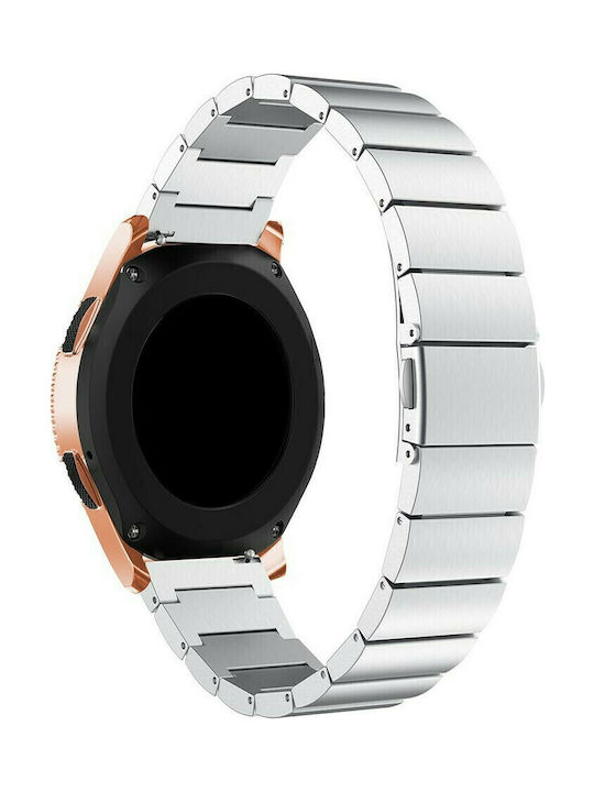 Wearable Strap Stainless Steel Bracelet Butterfly Buckle Realme Watch S Silver