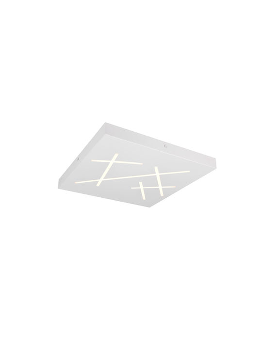 Trio Lighting Snip Πλαφονιέρα Οροφής Λευκή
