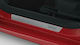 Toyota Genuine 2 Pieces Aluminum Door Sill Protectors Yaris 20 Silver Grey Front