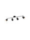 Trio Lighting Σποτ σε Μαύρο Χρώμα