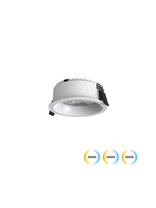Viokef Recessed Spot White 1pcs