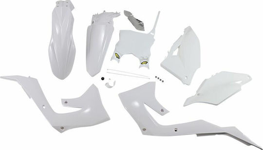 Cycra Kit of Plastics 1cyc-9425-42 5 Pieces Kawasaki KX 450 21-23 Kawasaki KX 250 X 21-23 Kawasaki KX 250 21-23 Kawasaki KX 450 X 21-23 White