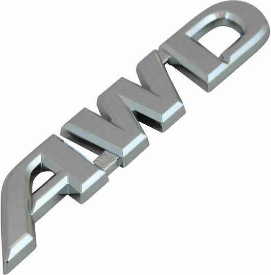 Toyota Genuine Sticker Emblem AWD Trunk CH-R 16-21 75444F4010