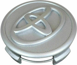 1τμχ Toyota Γνήσια Τάπα Κέντρο Ζάντας Yaris 11'-20' 426030d170 Ασημί