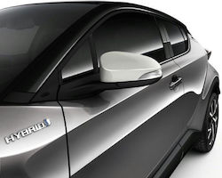 Toyota Genuine 2 Pieces Decorative Mirror Covers Color White Ch-r 16'-22'
