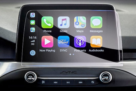 Displayschutzfolie Tempered Glass Ford Puma 2019 2020 2021 Sync 3 8.0"