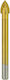ECEF Four-Cut Drill for Glass και Tiles 6x72mm