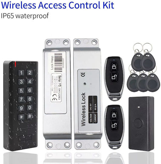 Electronic Lock Wireless in color Black