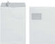 Herlitz Set de plicuri Corespondență cu Autocolant 10buc 22.9x32.4cm în Alb Culoare