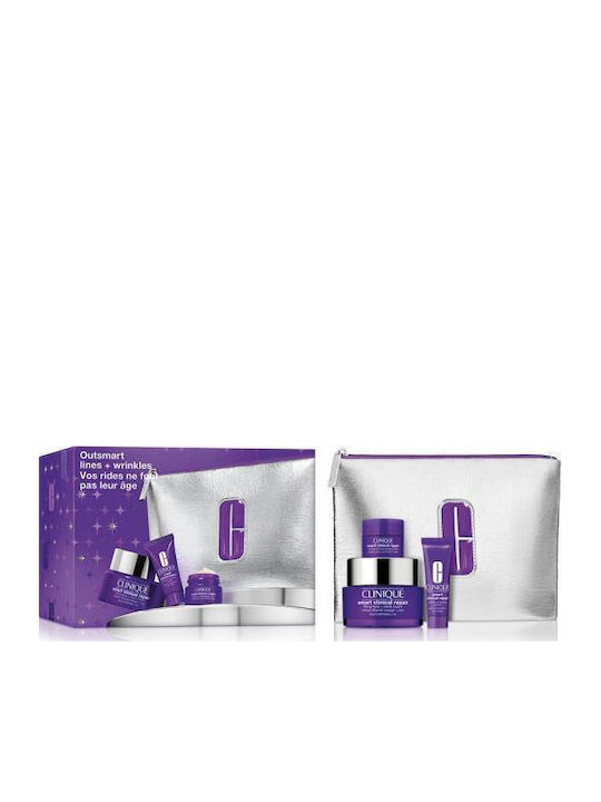 Clinique Outsmart Lines + Wrinkles Skin Care Set for Αnti-ageing 4pcs