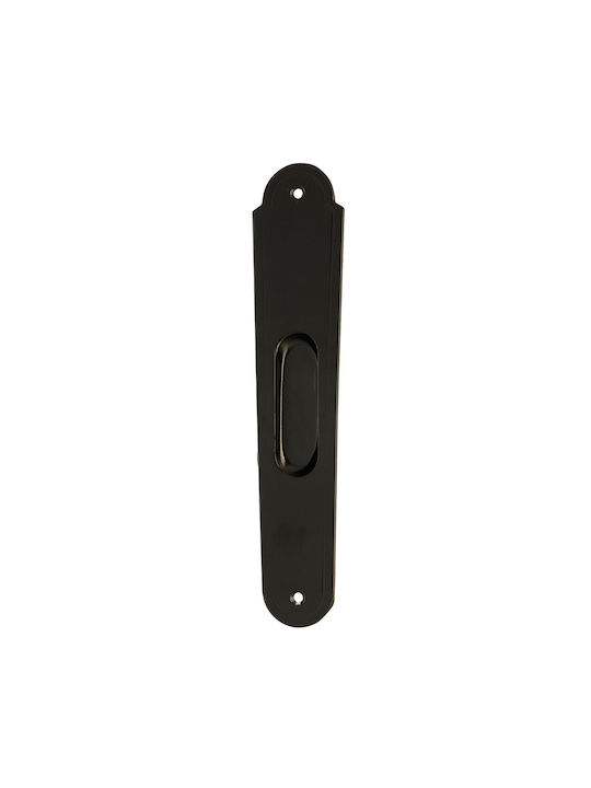 Zogometal Black Recessed Door Flush Handle 135