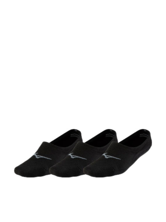 Mizuno Training Αθλητικές Κάλτσες Μαύρες 3 Ζεύγη