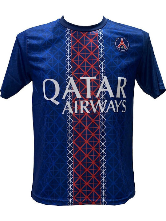 Men's Football Jersey Psg D.due Blue Red White 270825-08b