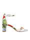 Pruce2 Fabric Sandals White