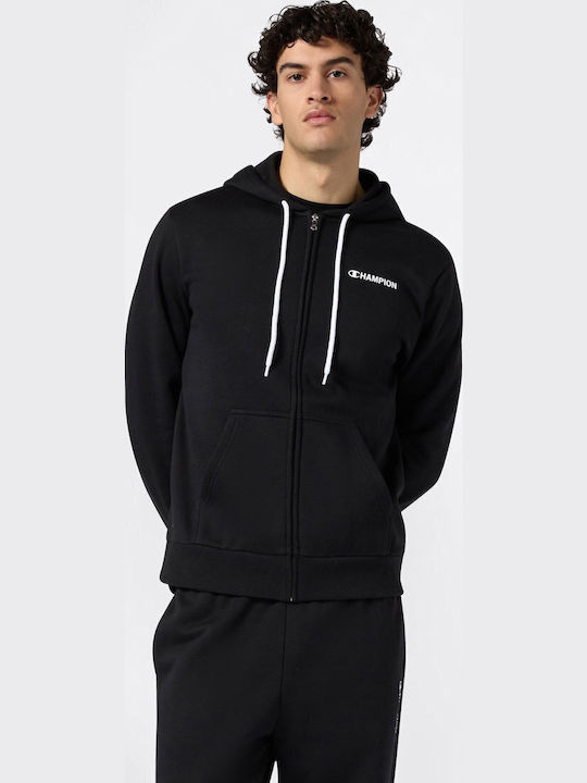 Sweatshirt with Hood Black