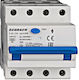 Relee De Fază Rcbo 3p+n 32a 30ma 6ka Curba C Tip A Amparo Ak667832 Schrack