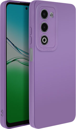 Avizar Soft Silicone Case Oppo A5 Camera Reinforcement Purple
