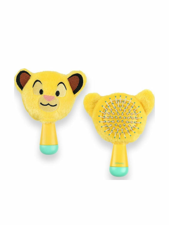 Disney Kids Hair Brush Detangling Yellow