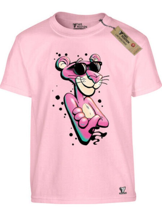 Παιδικό T-shirt Ροζ Cartoon