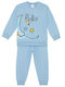 Minerva Kinder Schlafanzug Sky Blue Moon