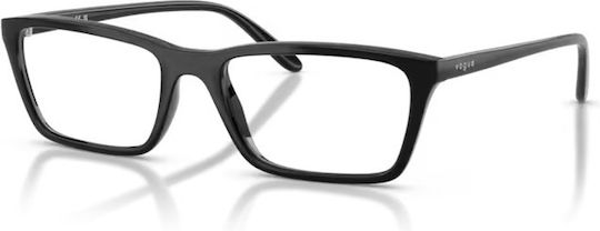 Vogue Plastic Eyeglass Frame Black VO5667 W44