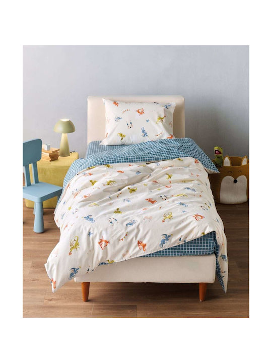 Kentia Poldo Set Kids Duvet Cover Single with P...