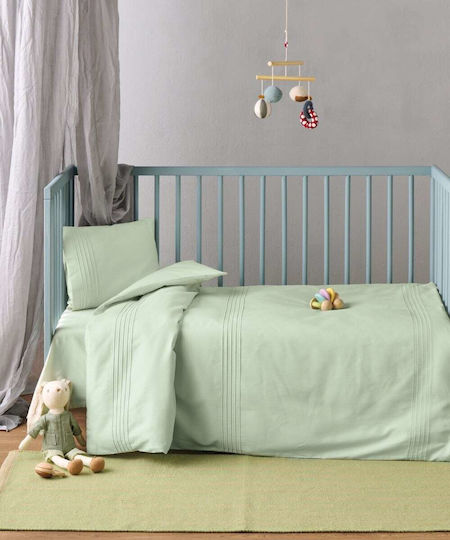 Kentia Baby Duvet Cover Set With Pillowcase Whisper 10 Whisper 100x140cm