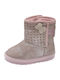Cuccy Kinderstiefeletten mit Klettverschluss Rosa