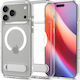 Spigen Ultra Hybrid S MagSafe Silikon Umschlag Rückseite 2mm Klare und Weiße (iPhone 17 Pro)