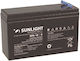 SunLight Spa12-6 UPS Battery with Capacity 6Ah and Voltage 12V 1pcs