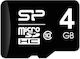 Silicon Power 4GB Class 10 με αντάπτορα