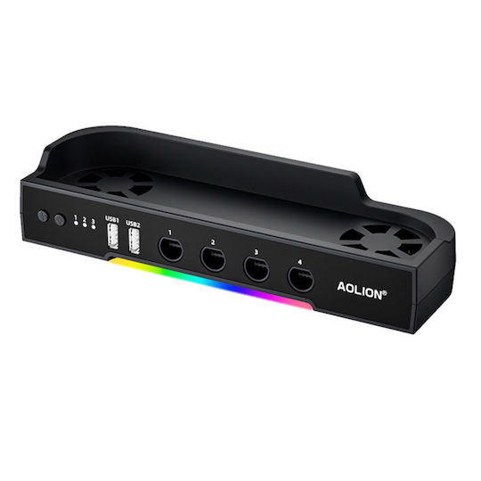 Βάση Ψύξης Rgb Διανομέα Υποδοχή Nintendo Switch 2