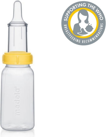 Medela Kunststoff Babyflasche mit Silikon Saugflasche für 0+ Monate 150ml
