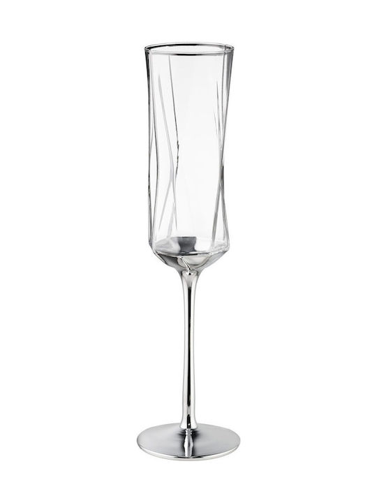 Georgiou Champagne Glasses for Wedding Ecru 1pcs