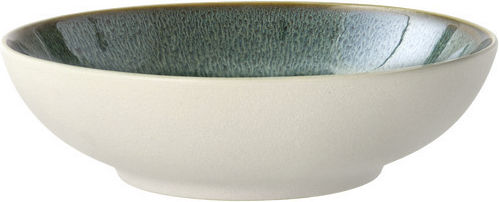 Bitz Plate Pasta Ceramic White with Diameter 20cm