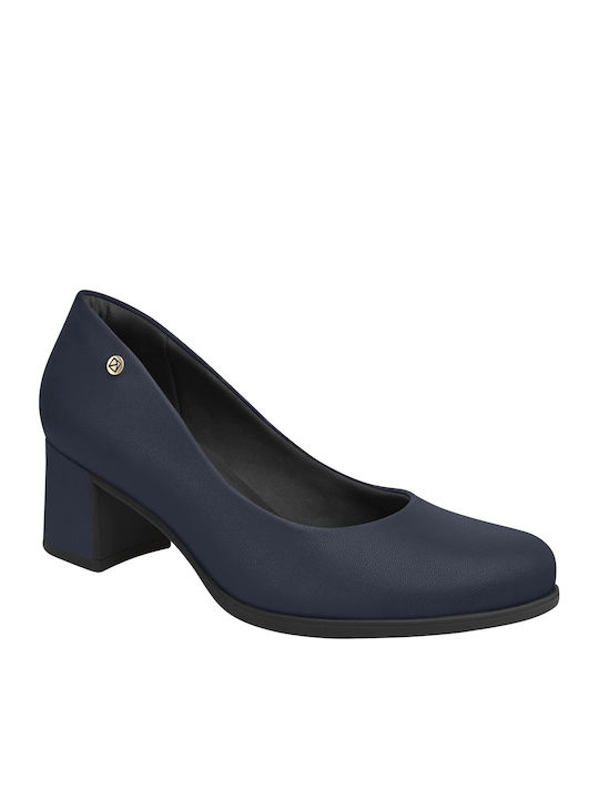 Pumps mit mittelhohem Absatz Blau