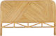 Κεφαλάρι Κρεβατιού Tanae Ξύλινο Μπεζ 160x103cm