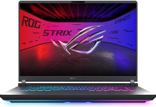 Asus ROG Strix G16 G615JHR-RV077 16" IPS FHD+ (Kern i7-14650HX/16GB/512GB SSD/GeForce RTX 5050/Kein Betriebssystem) Eclipse Gray (US Tastatur)