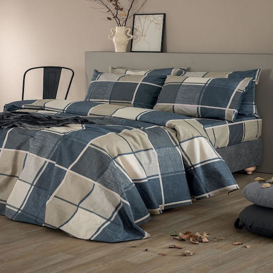 Palamaiki Duvet Cover Set Cotton Queen with 2 Pillowcases 240x250 Fb0236 Beauty, Fb0236