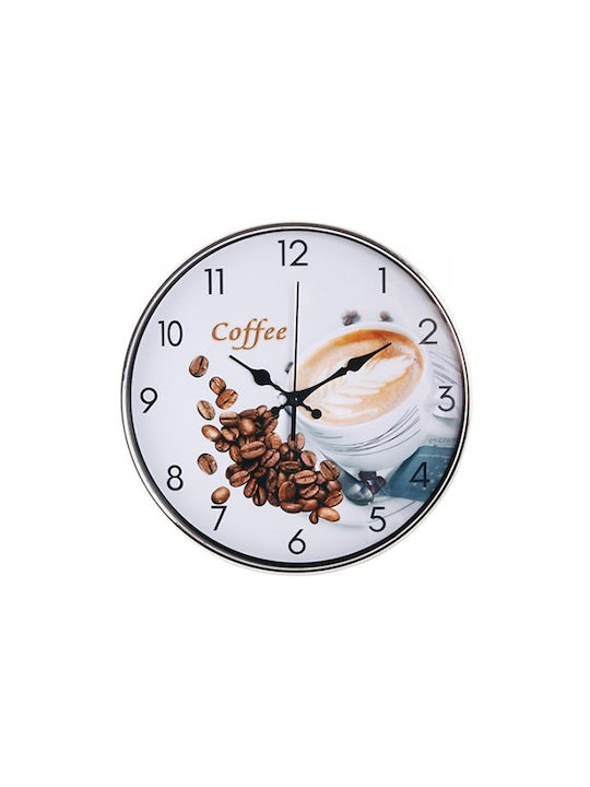 Etoile Silent Wall Clock Brown Ø30cm