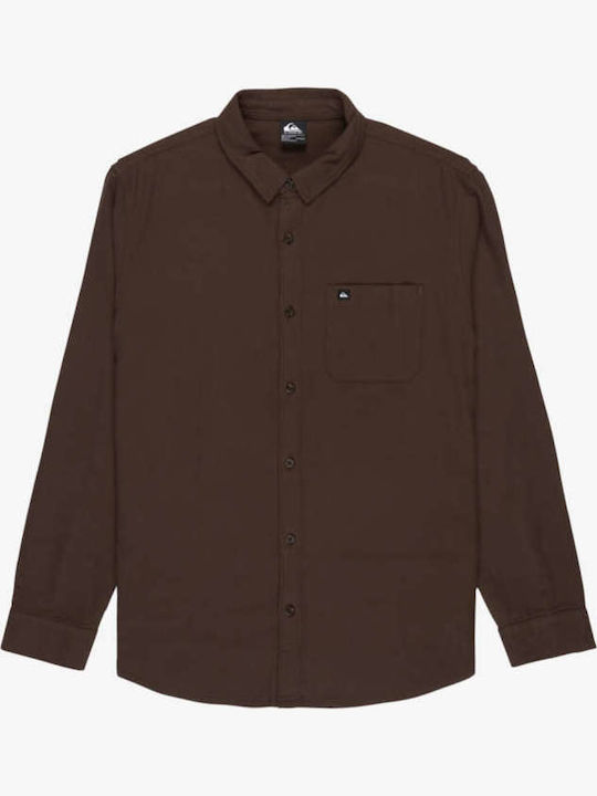 Quiksilver Motherfly Long-sleeved Cotton Shirt ...