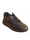 Leder Herren Freizeitschuhe Anatomisch Schwarz