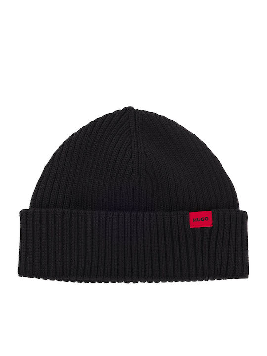 Beanie Ανδρικός Σκούφος Πλεκτός σε Μαύρο χρώμα