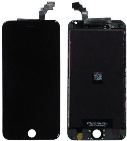 O ecran cu Mecanism Tactil pentru Apple iPhone 6 Plus (Negru)