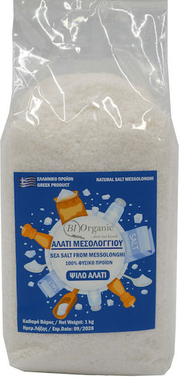 Biorganic Αλάτι Θαλασσινό Μεσολογγίου Ψιλό 1000gr